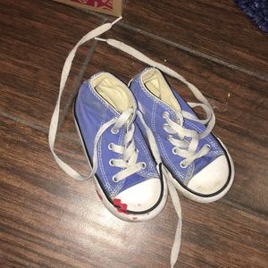 Blue converse